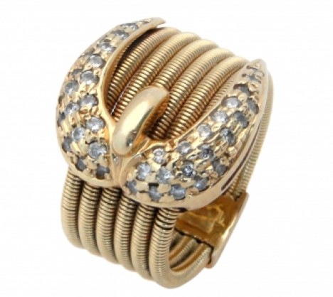 Rings | Yellow Gold & Diamond Ring